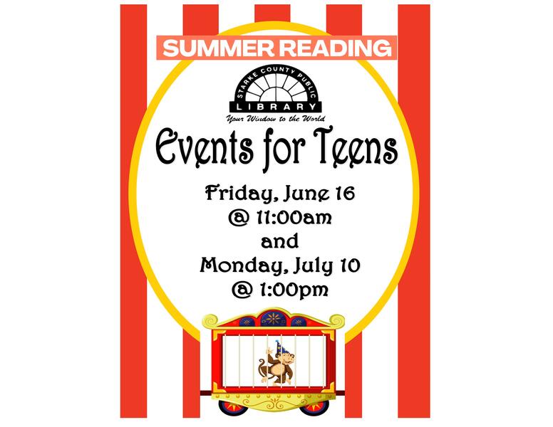 Summer Reading Teen Event